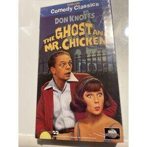 Vintage "The Ghost and Mr. Chicken" VHS Tape 1996 Don Knotts Comedy Classics MCA